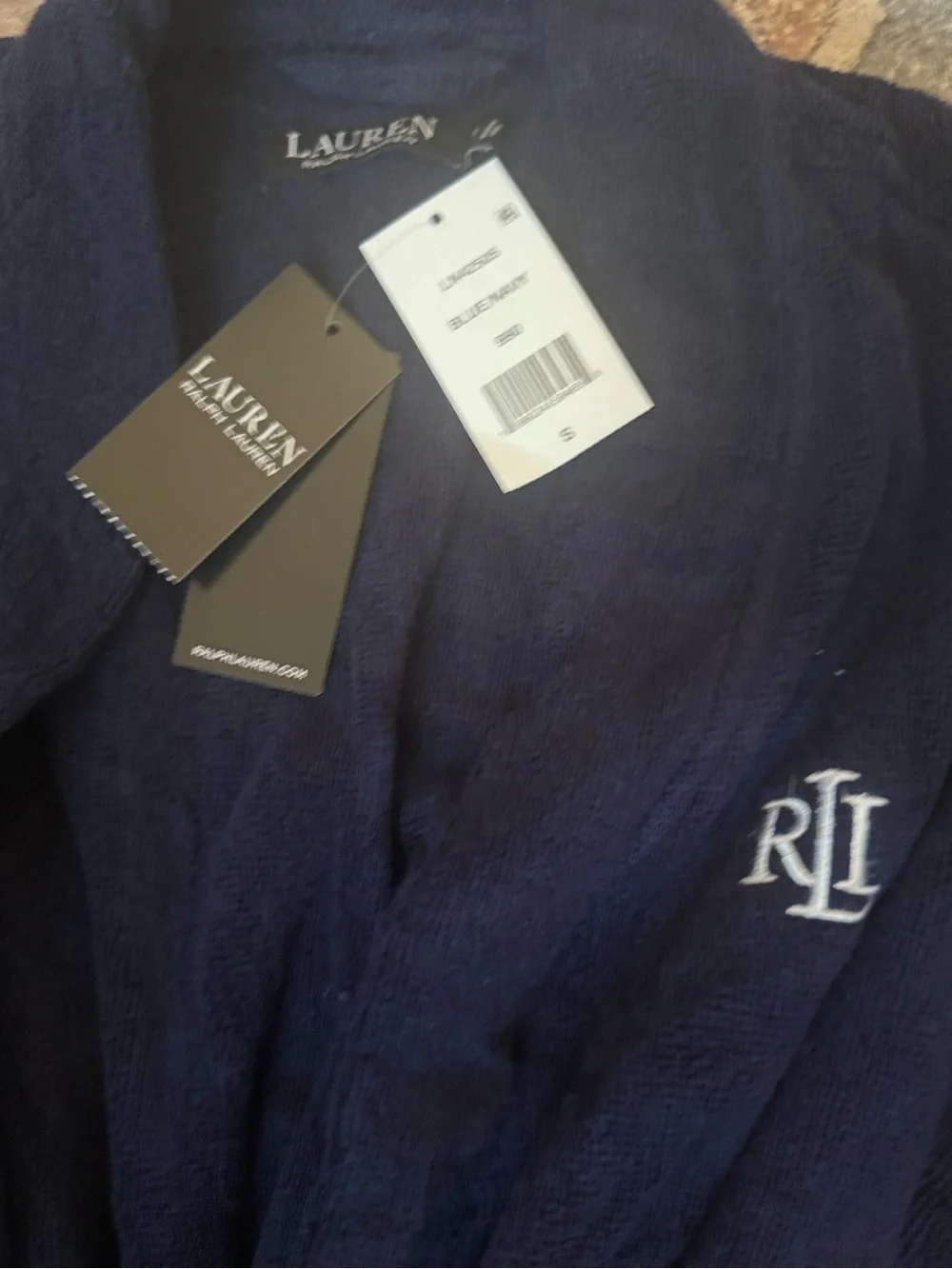 NEW Lauren Ralph Lauren Terry Greenwich Robe